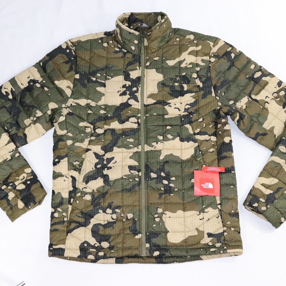 Camo Men's Thermoball Jacket by North Face NEW